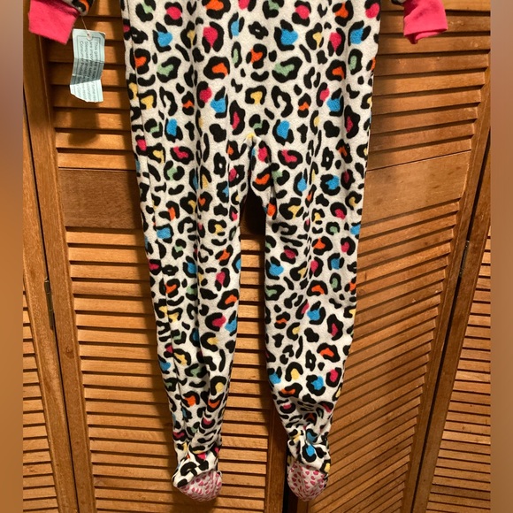 Circo Colorful Fleece Onesie Pajamas with Feet - Picture 14 of 14
